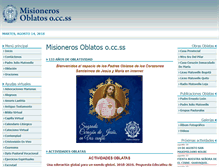 Tablet Screenshot of oblatos.com